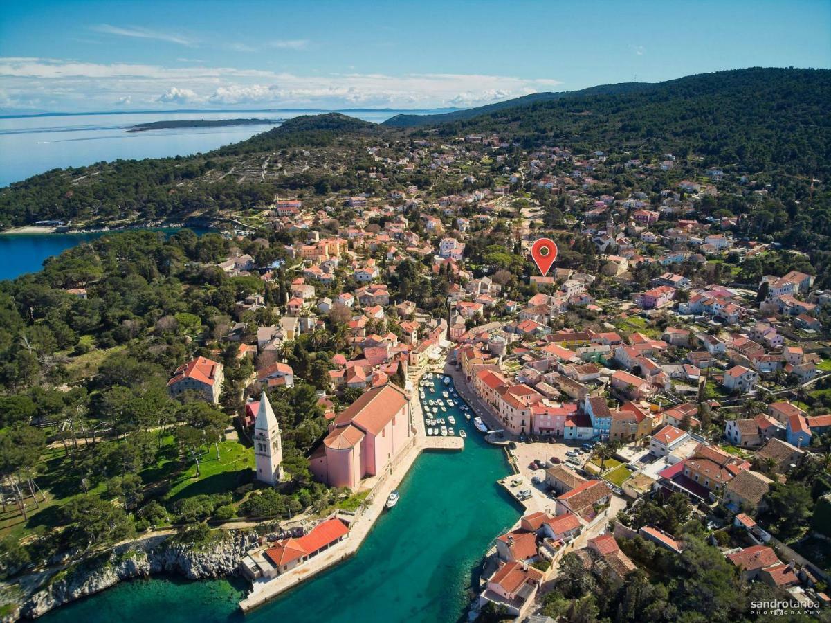 Appartamento Bigblue House Lussingrande Esterno foto